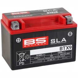Мото аккумулятор BS BTX9 SLA 8.4 Ач