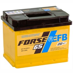 Аккумулятор автомобильный FORSE EFB 65 Ач 660А Аккумулятор автомобильный FORSE EFB 65 Ач 660А