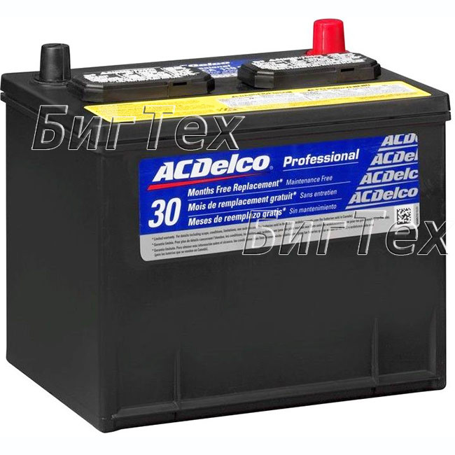 Аккумулятор автомобильный ACDelco 86-7MF 65Ah