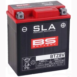 Мото аккумулятор BS BTZ8V SLA 7.4 Ач